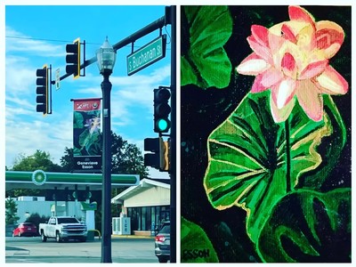 Art Selected For Edwardsville Streetlight Banner Contest Local Inspiration